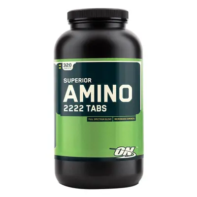 Optimum Nutrition Superior Amino Tablets, Count |Support Energy, Muscle Recovery & Performance, 