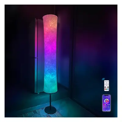 (Colorful) Floor lamp RGB vertical corner lamp atmosphere lamp suitable for bedroom living room 