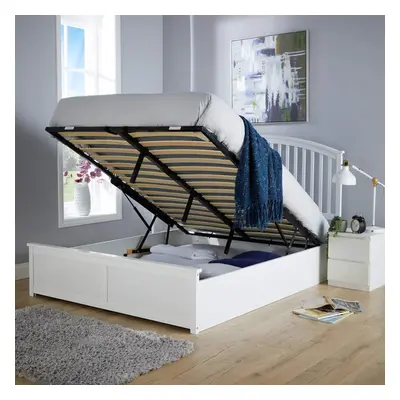 (Double) Ottoman Bed Frame Storage End Gas Lift