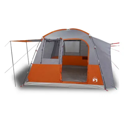 (grey and orange) vidaXL Car Tent 4-Person Car Tailgate Tent SUV Tailgate Awning Waterproof