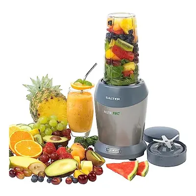 EK2002V5SILVER NutriPro Blender - 1L BPA Free Blending Cup, Stainless Steel Blade, Chop & Crush,