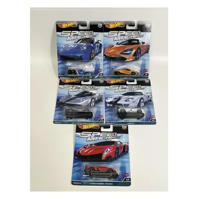 Speed Machines Car Set 1:64 Hot Wheels Real Riders FPY86 977A