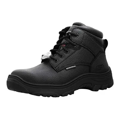 Skechers Mens Burgin-Tarlac Industrial Boot BlackBlack M US