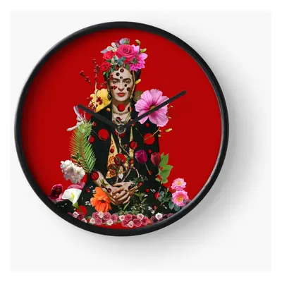 (I am my own muse. I am the subject I know best. The subject I want to better.=5055) Wall Clock 