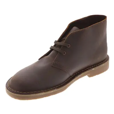 Clarks Men's Bushacre Chukka Boot Dark Brown