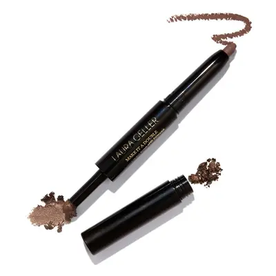 LAURA GELLER NEW YORK Make It A Double Dual-Ended Eyeshadow - Brandy - Cream Eyeshadow Stick + M