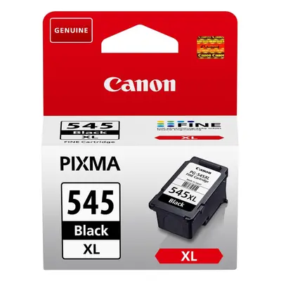 Canon Ink - PG-545XL High Yield Genuine Black Printer Ink Cartridge - Prints Up to A4 Pages (1 x