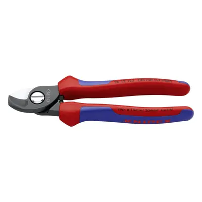 Knipex Electricians Cable Cut Shears, Self Locking Multi Component Grips - 165mm