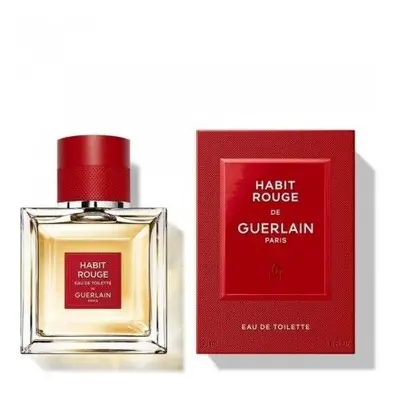 Guerlain Habit Rouge 1.6 Eau De Toilette Spray For Men