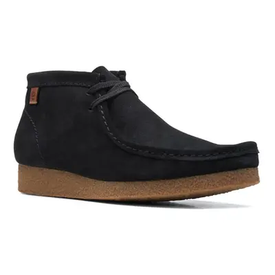 Clarks Men's Shacre Boot Ankle Black Suede 7.5