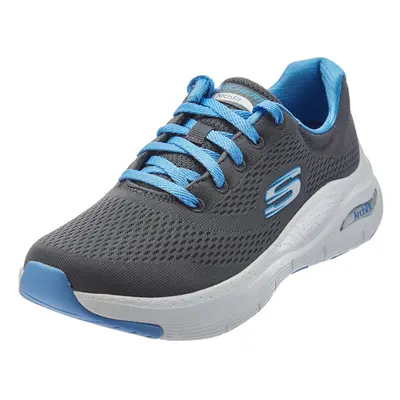 Skechers Women's Arch Fit - Charcoal Mesh/Blue Trim - US