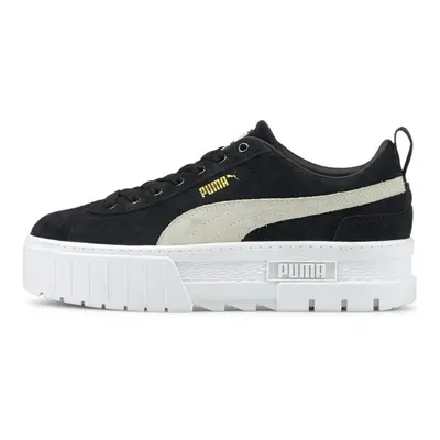 PUMA Women's Sneaker Black White 8.5