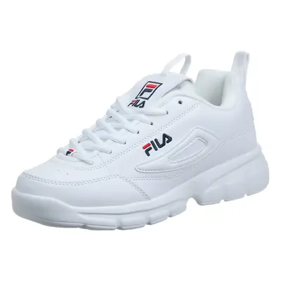 Fila Men's Disruptor SE Training Shoe White/Fila Navy/Fila Red M U