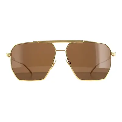 Bottega Veneta Sunglasses BV1012S Gold Brown