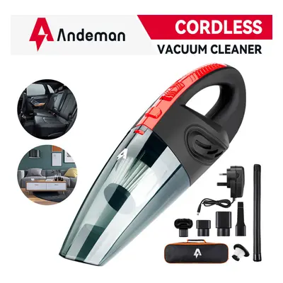 AUDEW Wet&Dry Cordless Portable Handheld Vacuum Cleaner Car Auto Home Clean