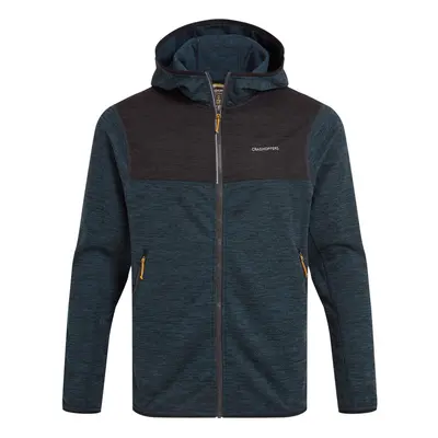 (M, Blue Stone Marl) Craghoppers Mens Travos Full Zip Fleece Top