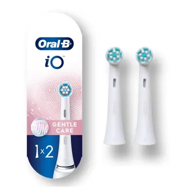 OralB iO Gentle Care Replacement Brush Heads Electric toothbrush Brush Heads White Count