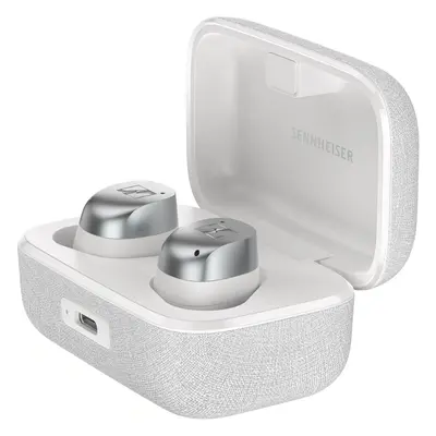 Sennheiser Momentum True Wireless Noise-Canceling In-Ear Headphones (White Silver)