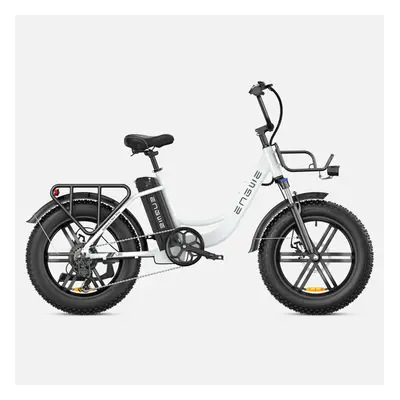 (White) ENGWE L20 Step-Through Electric Bicycle 250W 13Ah