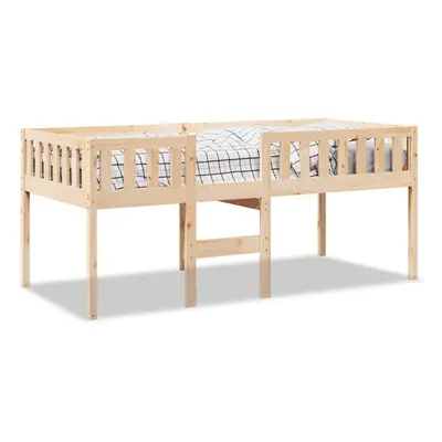 (natural, x cm) vidaXL Children's Bed without Mattress Bedroom Kids Bed Frame Solid Wood Pine