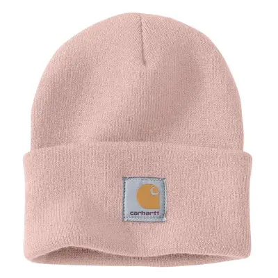 Carhartt mens Knit Cuffed Beanie Hat (Closeout) Ash Rose One Size US