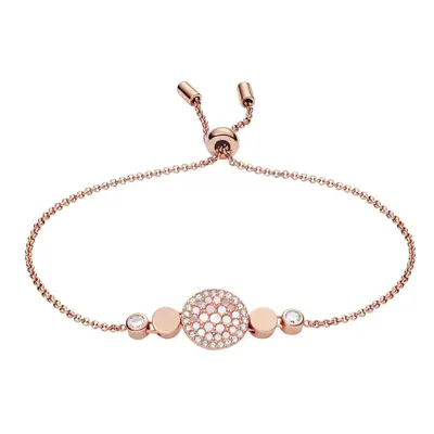 Fossil Women's Rose Gold-Tone Chain Bracelet Color: Rose Gold (Model: