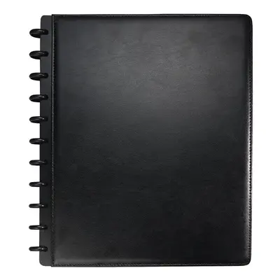 Arc Customizable Leather Notebook System 8.5 x Black