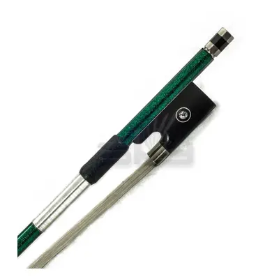 PAITITI 4/4 Violin Bow Satin Carbon Fiber Round Stick Mongolian Horseh