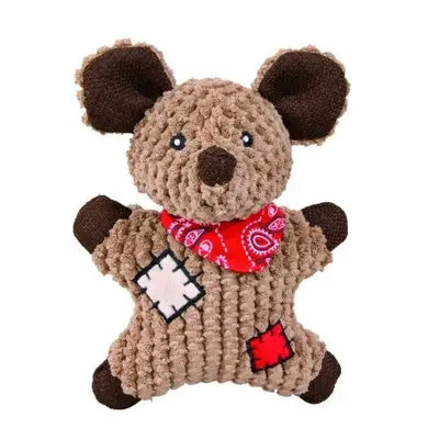 Trixie Fabric Mouse With Patches Dog Toy, 19cm - Toy 19cm New Puppy - trixie mouse dog toy patch