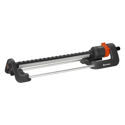 Gardena Aqua Oscillating Garden Sprinkler - Frost Protection - Black & Orange