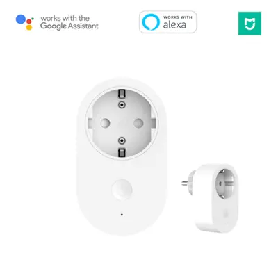 EU Plug Smart WIFI Socket Switch APP Remote Control Works with Google assistant Alexa&Google 16A