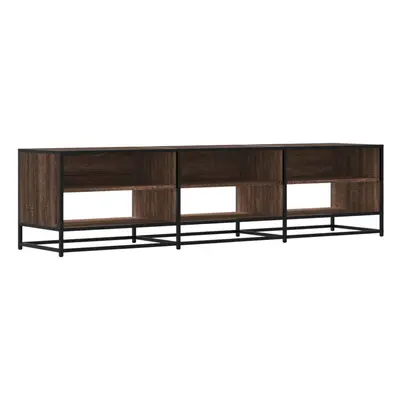 vidaXL TV Cabinet TV Stand Media Cabinet TV Unit Brown Oak Engineered Wood