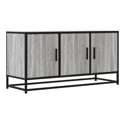 (grey sonoma) vidaXL TV Cabinet TV Stand Media TV Unit Engineered Wood and Metal