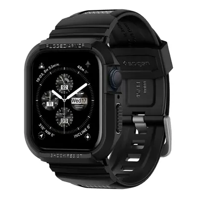 Spigen Rugged Armor Pro Designed for Apple Watch case with Band Series