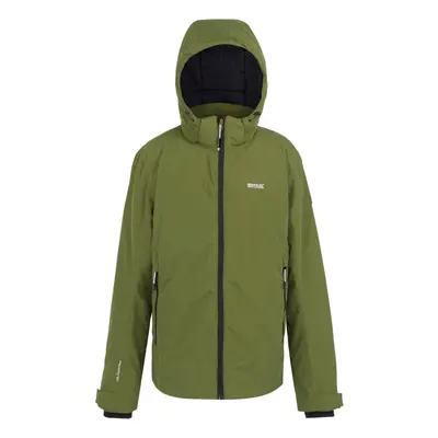 (3XL, Nephrite Green/Black) Regatta Mens Frelton Waterproof Insulated Jacket