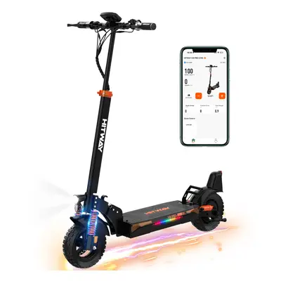 HITWAY H9 Pro Electric Scooter 48V27Ah Battery,500W Motor