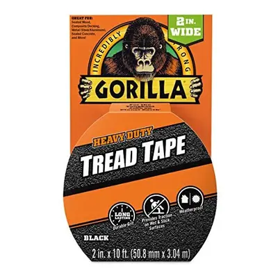 Gorilla Anti Slip Tread Tape Black 3m