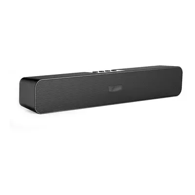 Wireless Bluetooth Soundbar 10W Home Theater Four Units Hi-Fi FM Radio TF Card AUX-In 1200mAh Co