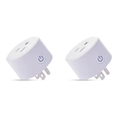 Mini US Smart WIFI Socket Timer Plug Works with HomeKit Technology (iOS12 or +) Alexa Google Ass