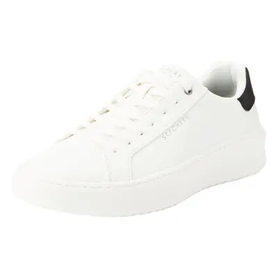 Skechers Men's Court Break Suit Sneaker White Duraleather 10.5