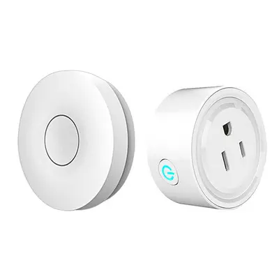 (US) Wireless Socket Self-powered Air Switch Food Residues Garbage Disposal Appliances Fan TV 10