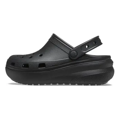 Crocs Unisex-Child Classic Cutie Platform Clogs Black Big Kid