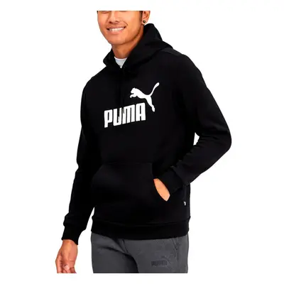 PUMA mens Essentials Big Logo Fleece Hoodie Hooded Sweatshirt cotton