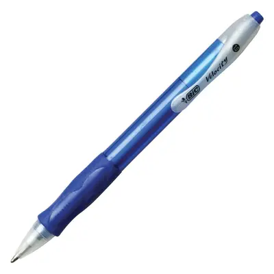 BIC VLG361BE Velocity Retractable Ball Pen Blue Ink mm 36/Pack