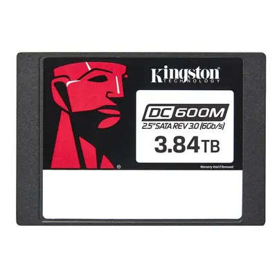 Kingston DC600M - SSD - Mixed Use - encrypted - 3.84 TB - internal - 2.5" - SATA 6Gb/s - 256-bit