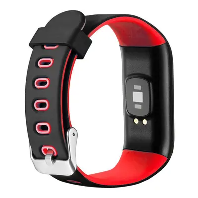 (Red) 0.96 inch Touch Screen Heart Rate Sleep Monitor Message Reminder IP67 Waterproof Smart Wat