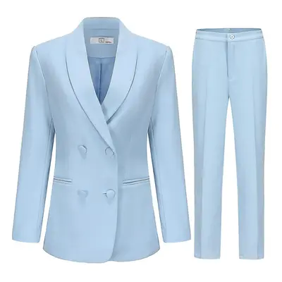 (Yunclos Women"s Professional Elegant Trousers Casual Suit Sets) Yunclos Women"s Professional El