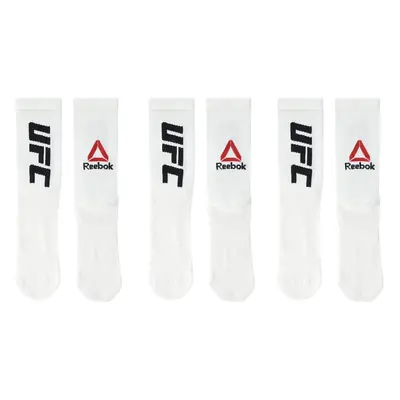 Reebok UFC Crew Sock White 1/2