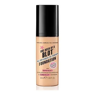 Soap And Glory One Heck Of A Blot All Day Liquid-To-Powder Foundation For Oily Skin - Fair Enoug