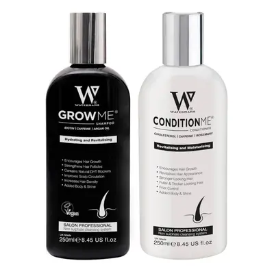 Watermans Shampoo & Conditioner - Hair Growth Shampoo & Conditioner Set